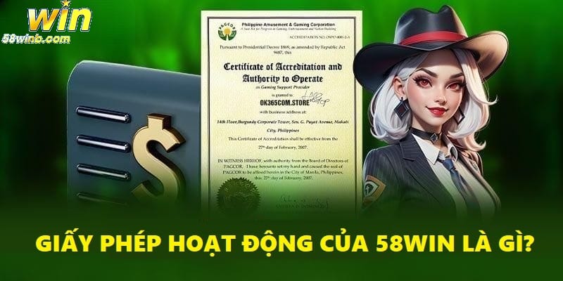 Giấy phép hoạt động là tiêu chuẩn vận hành một nhà cái uy tín